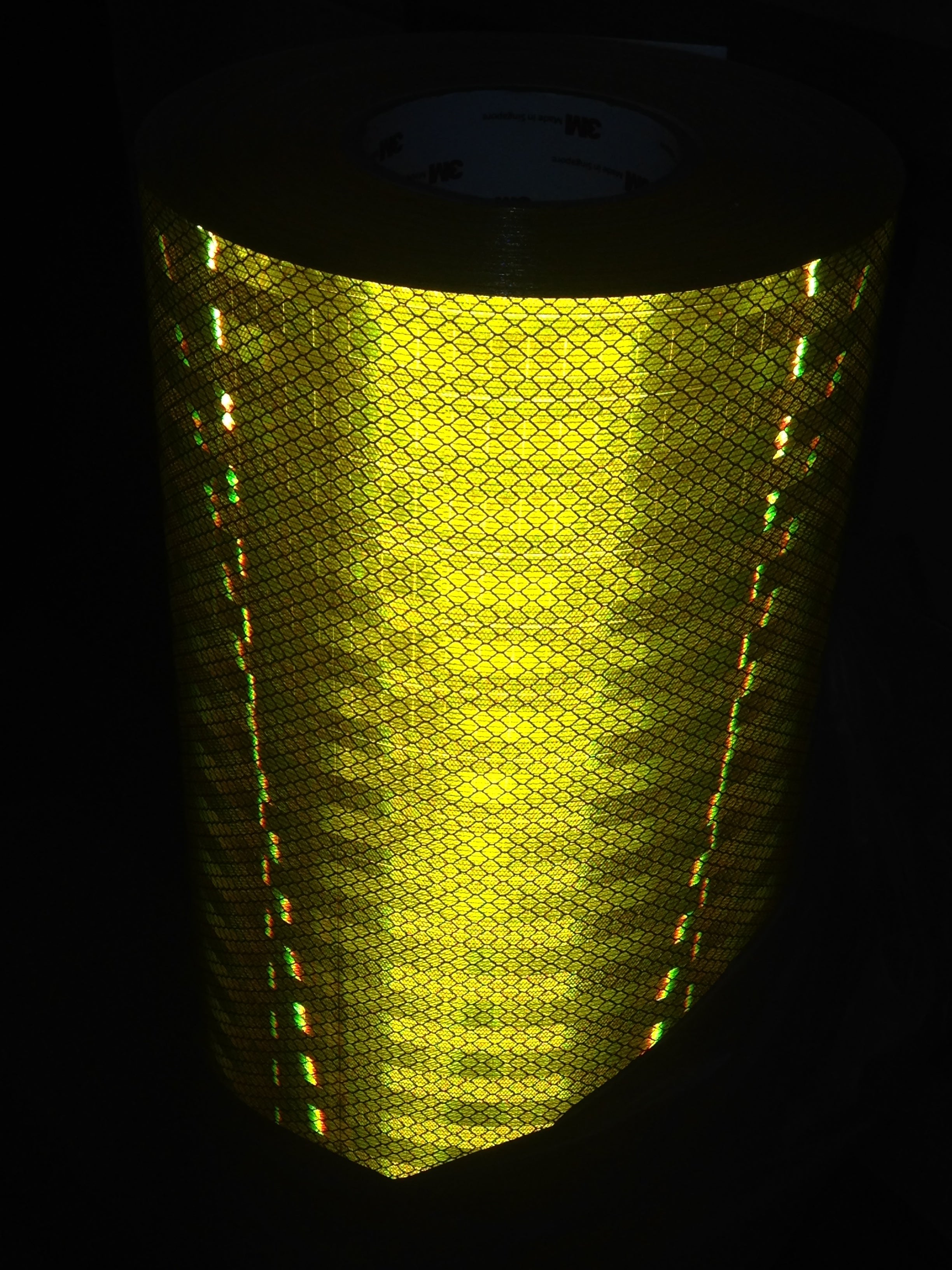 We supply 3M Yellow Honeycomb Reflective Tape right across Australia