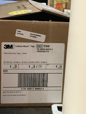 3M - E1040 Cushionmount tape used for Flexographic (flexo) Printing