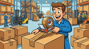 Have peace of mind knowing that your carton is securely packaged with 906aa Heavy Duty (HD) Packing Tape