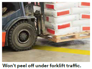 3M 971 - Heavy Duty Warehouse Line Marking Tape