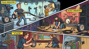 Have peace of mind & use the Entertainment industry standard Gaffer Tape - Nashua 357