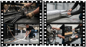 Nashua357 Gaffer Tape is the Industry Standard Gaffer Tape for Film, TV & Music
