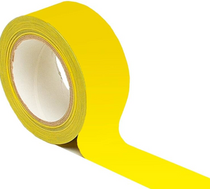 Roll of yellow Sports Court Marking Tape