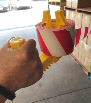 YOU need a Barrier Tape Dispenser !
Order Online Here !