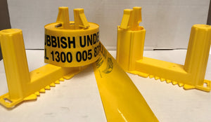 Barrier tape Dispensers are designed for use with safety tapes (barricade tapes) for cordoning off areas
