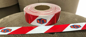 We custom printed on Class 1 Reflective Tape.
Contact Us for all your custom printed reflective tape requirements
