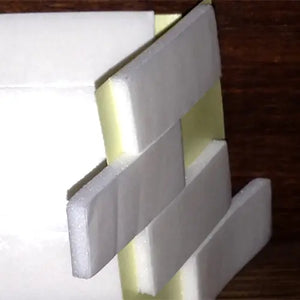 We supply Die Cut Pieces of Double Sided Foam Tape - 3mm thick to Sydney, Wollongong, Newcastle, Canberra, & throughout Australia.