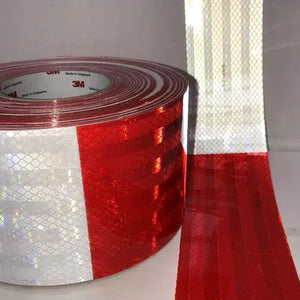 Diamond Grade Red-White Reflective 983-32 Conspicuity Tape