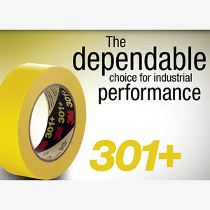 3M Yellow Masking Tape - 301+ Performance Grade