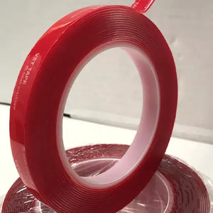Acribond VHB Tape in short rolls (retail packs) 12mm x 5metres - 1.1mm thick Clear - 4100 available online here for delivery Australia Wide