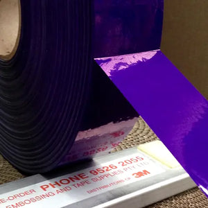We supply Custom Coloured Packaging tape in 1000mtr rolls to be used in carton sealers