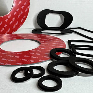 We Die Cut Foam Washers to any internal (ID) & outside (OD) diameter required in different thickness's & grades of foam