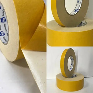 Double Sided Cloth Tape is sometimes known as Double Sided Gaffer Tape, available online here