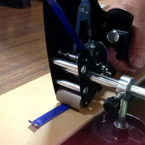 Twin Grip & Guide Wheel provide fast