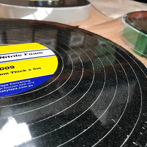 We supply UV Resistant - Outdoor Foam Tape in a range of thickness's from 3.2mm, 6.4mm, 9.5mm & 12.7mm. We can also custom slit to any width you require.