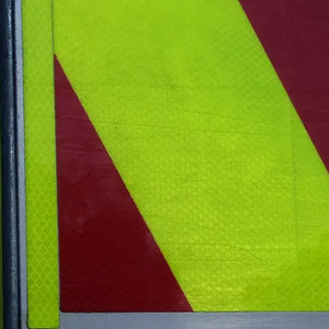 Screen Print on our Reflective Sheeting. We supply Fluoro Yellow Green Reflective Sheeting Australia Wide for Screen Printing