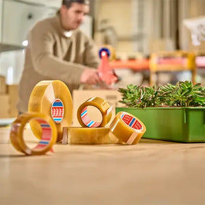 Tesa 60400 Bio & Strong Packaging Tape (Made from Eco Friendly Renewable Sources)