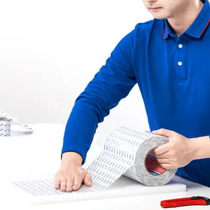 Tesa 88644 double-sided laser cutting tape roll for laser engraving, laminating and precision bonding applications