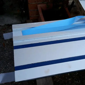 Slippery Surface Tape (UHMW Tape) is used to prevent friction / rubbing of surfaces as they pass over each other