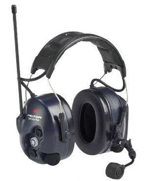 Peltor LiteCom Plus Class 5 Hearing Protection + 2 Way Radio Communications ready to order Online Here.
Headband Model shown here