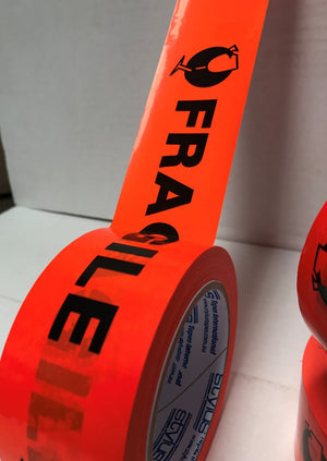 We supply PVC Fragile Tape - Noise Reduced to Sydney