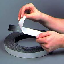 magnetic tape (adhesive backed)