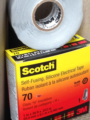 We Supply 3M Self Amalgamating Tape - Scotch 70 Self Fusing tape