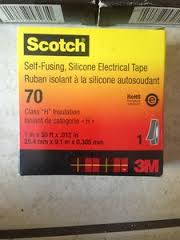 We supply 3M Mastic Tapes - Scotch 70 Self Fusing Tape /