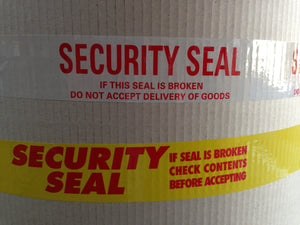 Security Seal Tape