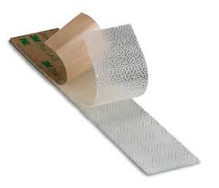 Low Profile Clear Dual Lock (Heavy Duty Velcro) - Approximately 2mm thick when both sides are closed / engaged