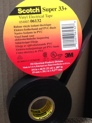 We supply Scotch 33+ & Scotch 35+ U.V. resistant electrical tapes Australia Wide. Order Scotch 33+ Vinyl Tape Online Here