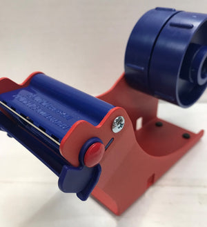 Tesa 6012 tape dispensers have safety covers for blades to prevent injuries