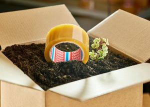 We supply Tesa 60400 Bio & Strong Packaging Tape (Made from Eco Friendly Renewable Sources) to Sydney