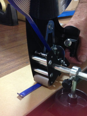 Twin Grip & Guide Wheel provide fast