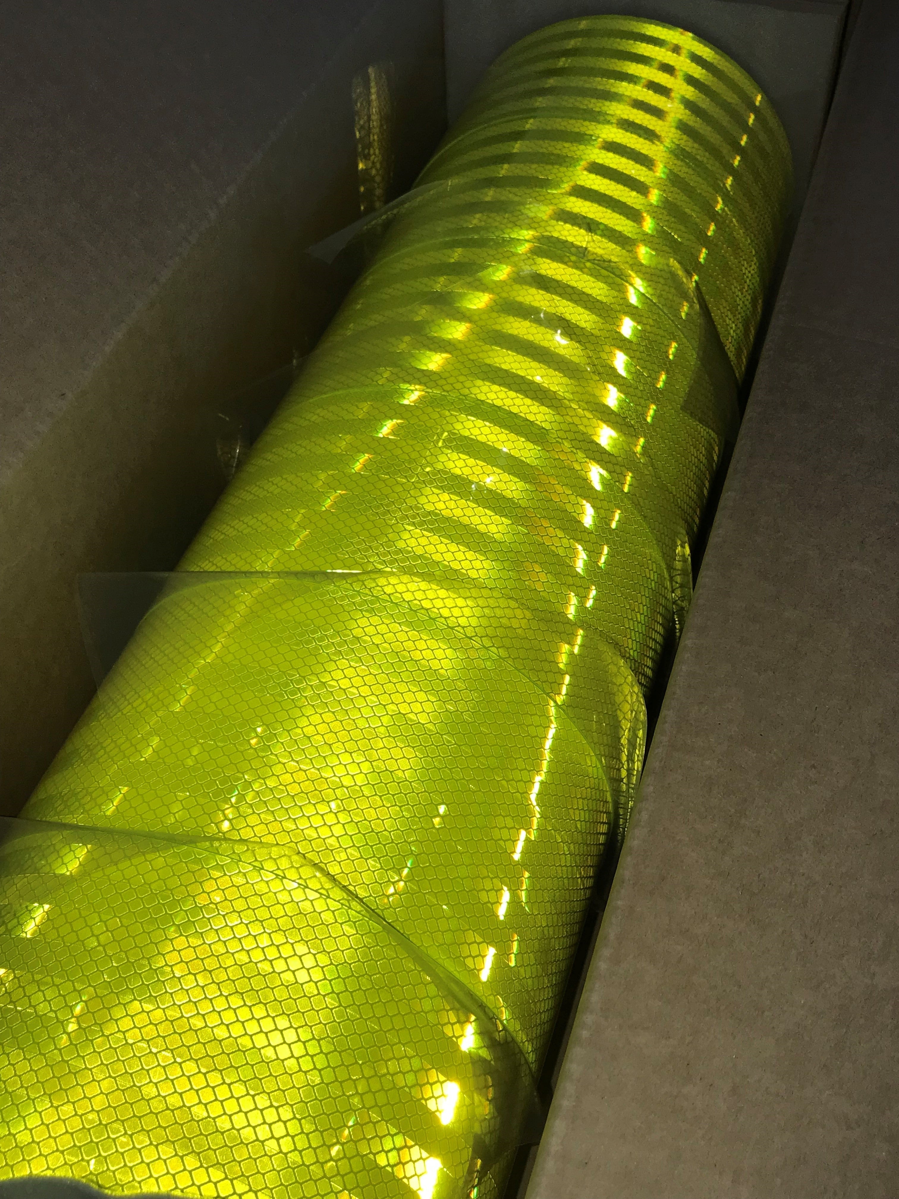 Fluorescent Yellow / Green Reflective Tape Can Help Enhance Visibility. Here Is Why !