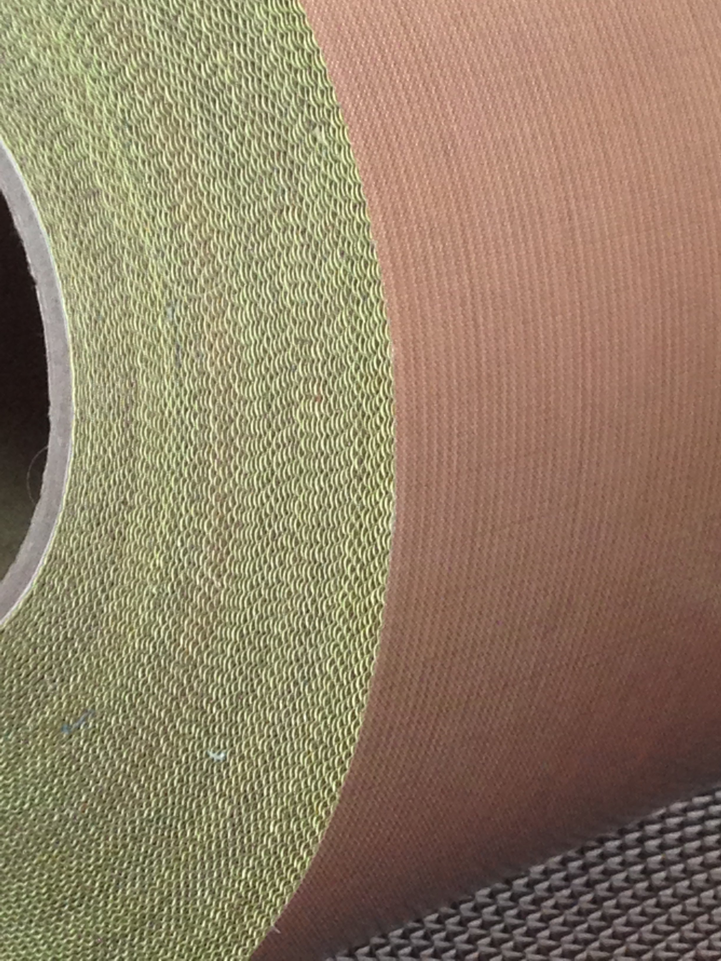 Yellow Linered Teflon Tape designed for industrial applications including high temperature heat sealing.
