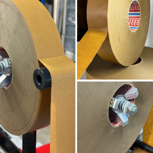 Why you should change to machine rolls of paper tape from standard clear machine tape