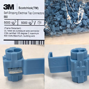 3M Scotchlok IDC Connector 560 (Blue Connectors)