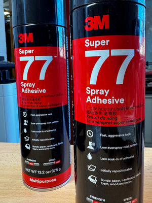 We supply 3M Spray 77 Australia Wide, & also have the Eco-Friendly Water Based Version - 3M 1077 Available Online Here