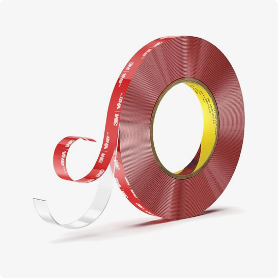 3M 4910 Clear Double Sided VHB Tape (1mm Thick)