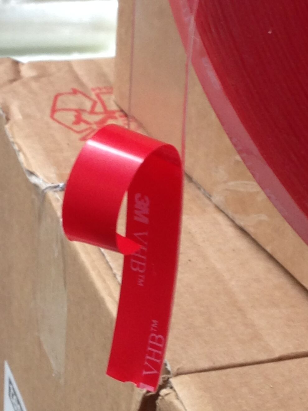 3M Clear Very High Bond 4910 Double Sided Tape (1mm thick) Clear 1mm thick Very High Bond Double Sided Tape - 3M 4910 VHB Tape