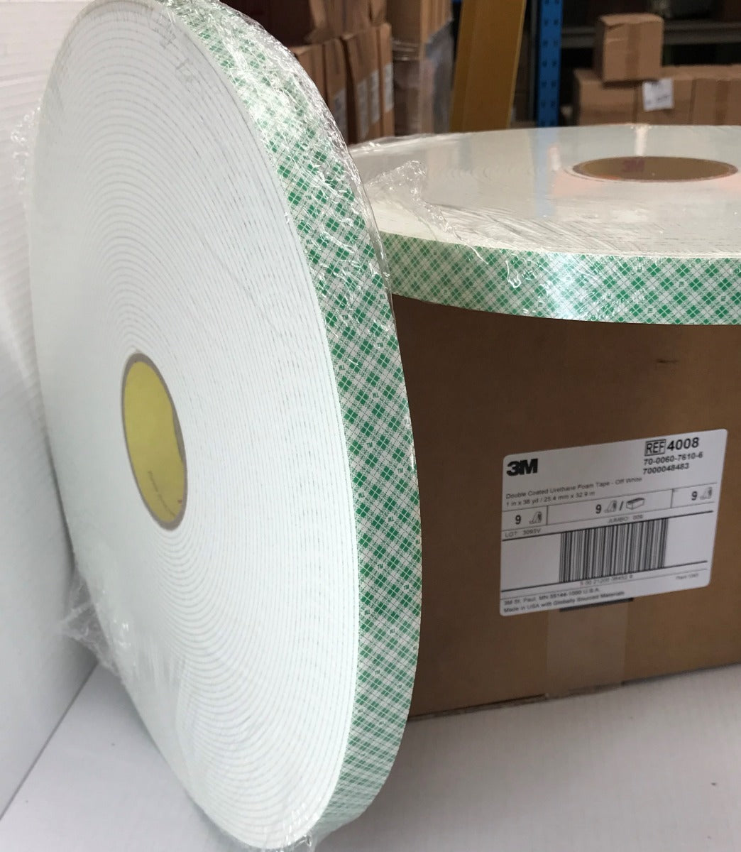 3M Double Sided Foam Tape - 4008 (3.2mm thick) – Embossing & Tape ...