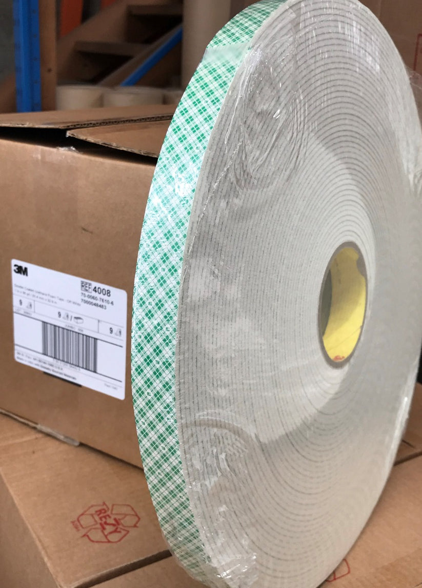 3M Double Sided Foam Tape - 4008 (3.2mm thick) – Embossing & Tape ...