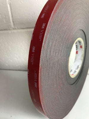 Black 3M 5952 High Bond Double Sided Tape is available online here for Australia wide delivery