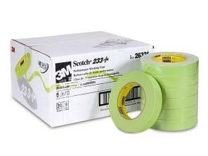Order loose rolls of 3M 233+ (401+) Green Masking Tape Online Here