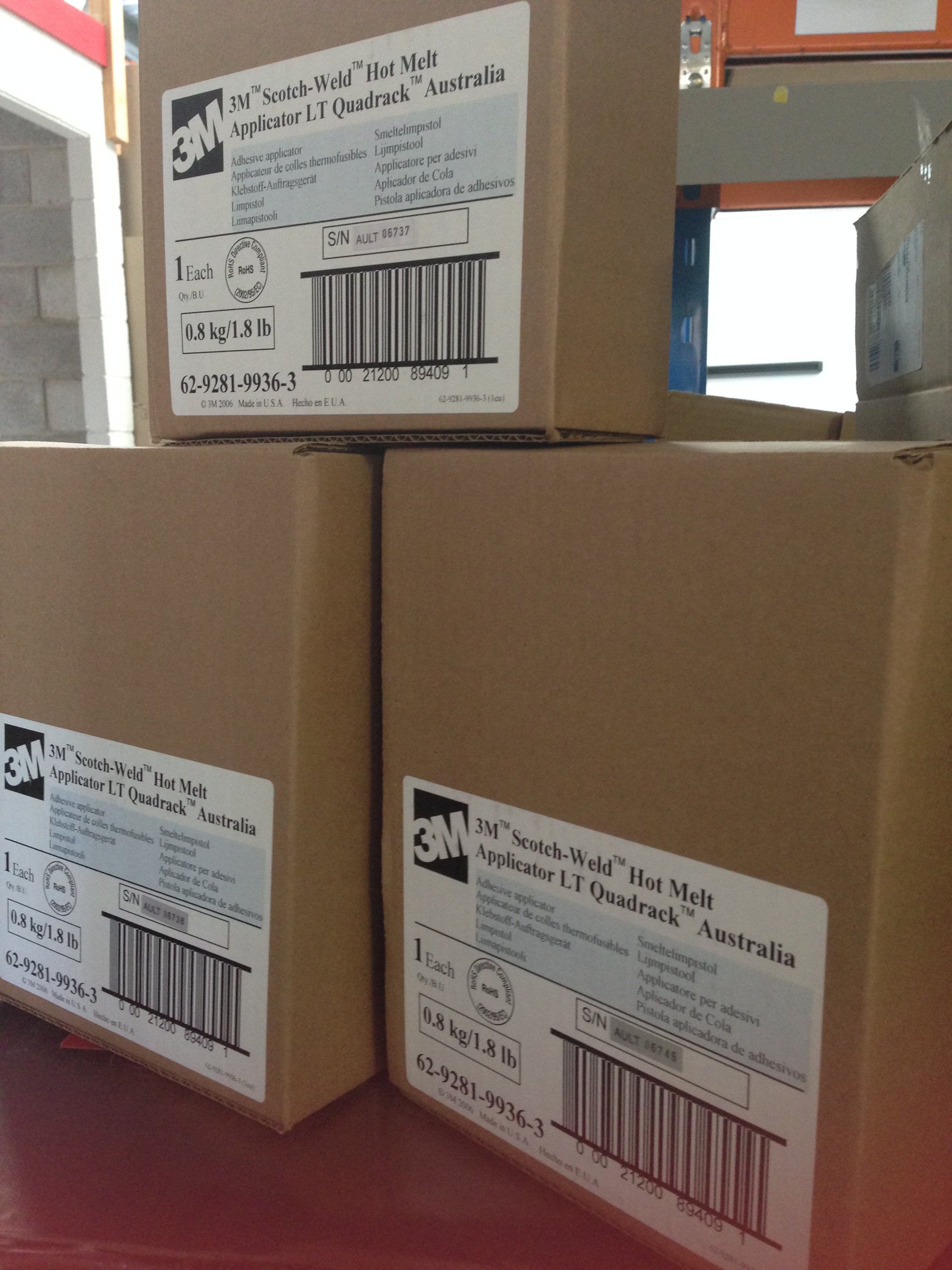 Contact us for all of your 3M hot melt glue gun requirements