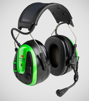 Solar Powered Communications Headset (Via Bluetooth) + Hearing Protection - 3M XPV available online for Australia wide delivery