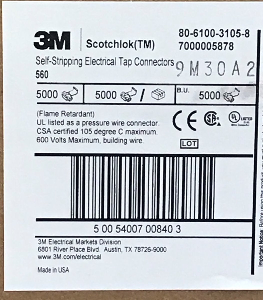 strip or solder. Order Scotchlok 560 Connectors Online Here for Australia Wide Delivery