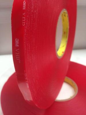 We Supply 3M Clear .5mm thick VHB (Very High Bond) tape to Sydney