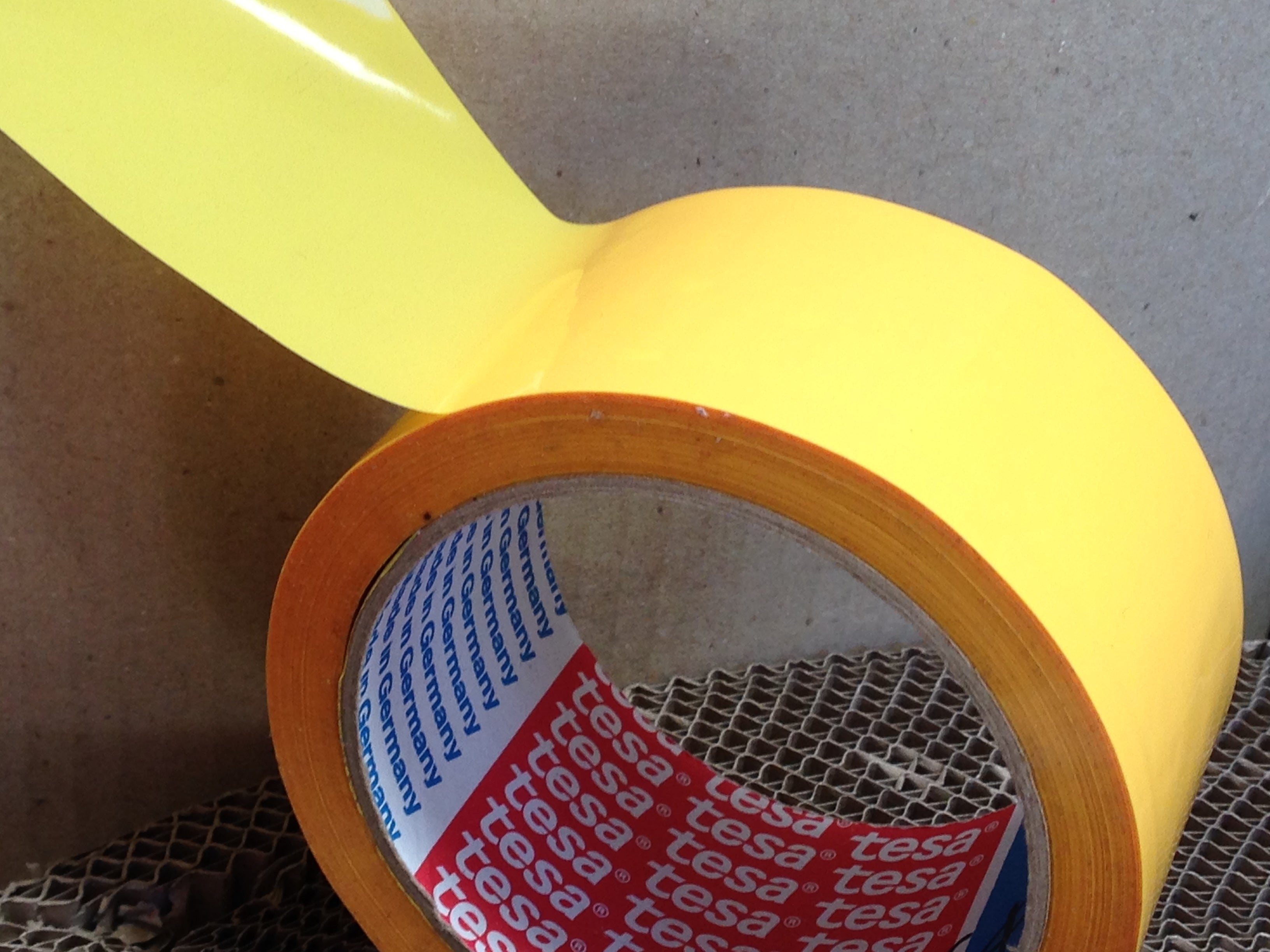 Tesa Tamper Proof Tape 64007 - 50mm x 50 metre rolls